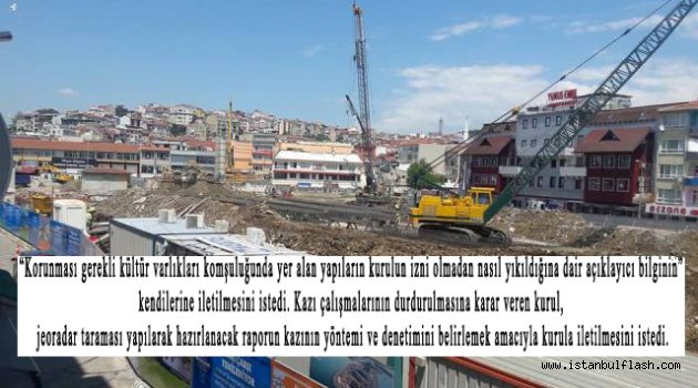 Üsküdar Meydan inşaatına Koruma kurulu freni