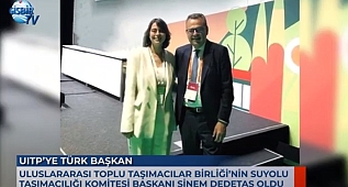 Sinem Dedetaş Uluslararası Toplu Taşımacılar Birliği’nin (UITP) Su Yolu Taşımacılığı Komitesi Başkanı seçildi. 